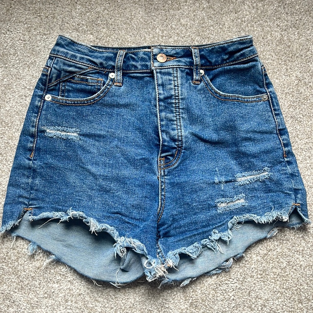 Free People Jean Shorts